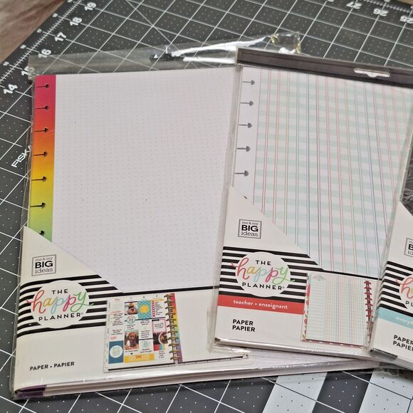 Me and My Big Ideas Lot of 5 The Happy Planner Replacement Refills - Picture 2 of 16